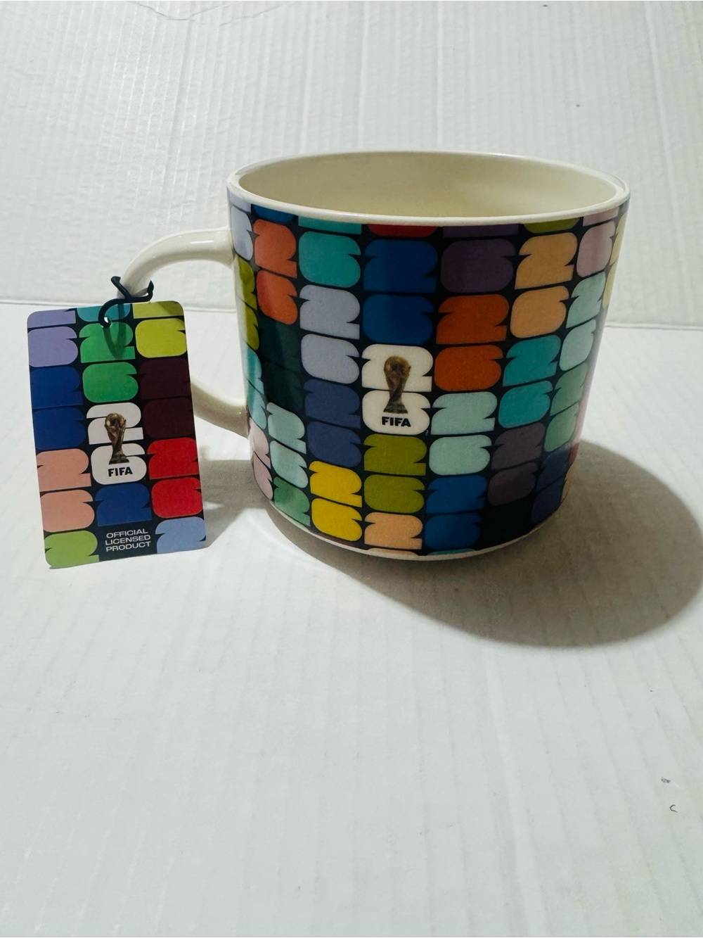 2026 Fifa Official World Cup Ceramic White Coffee /Tea Mug BNWT